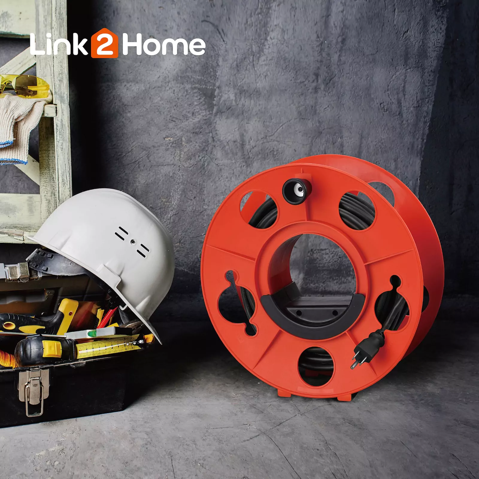 Link2Home - Cord Storage Reel 150ft.