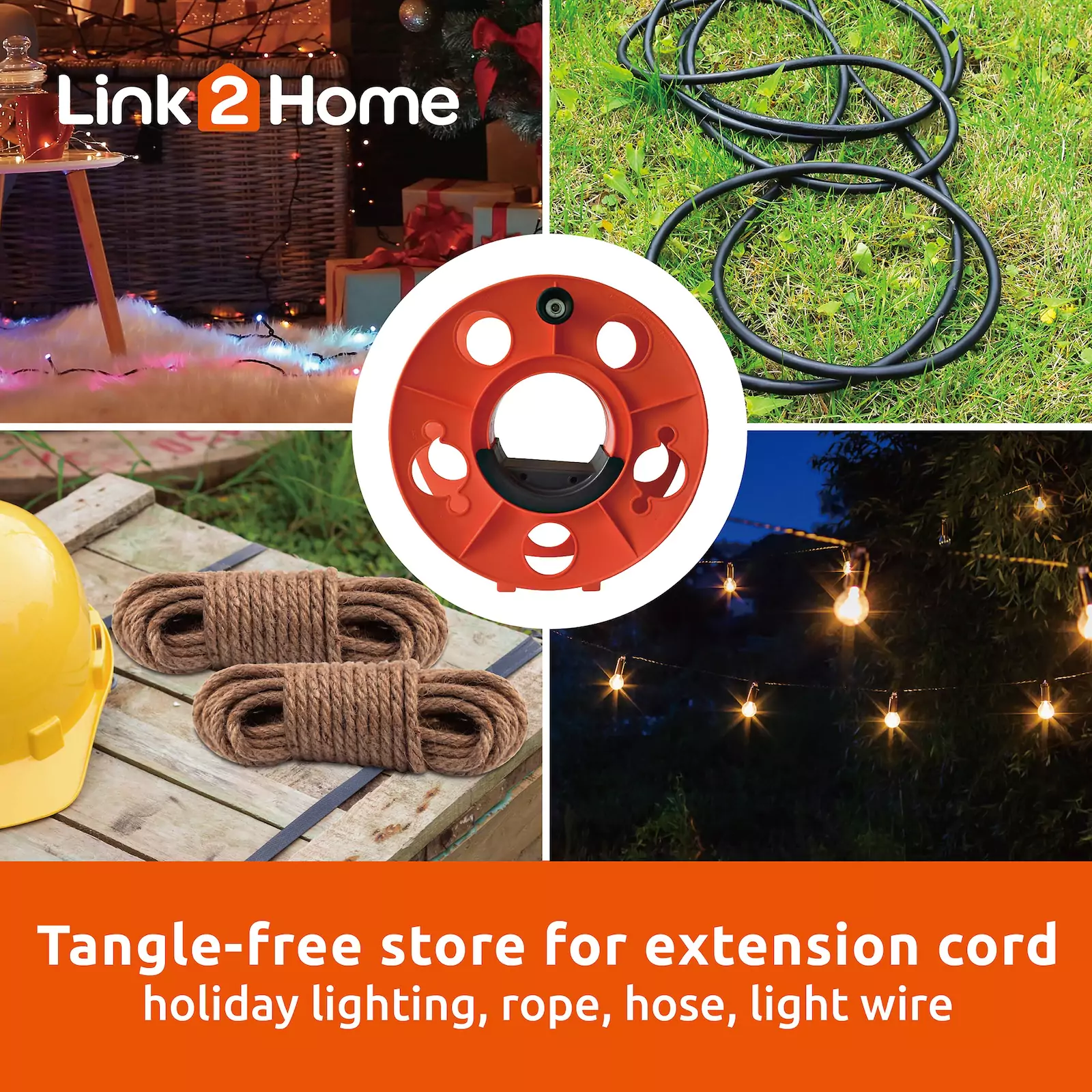 Link2Home - Cord Storage Reel 150ft.