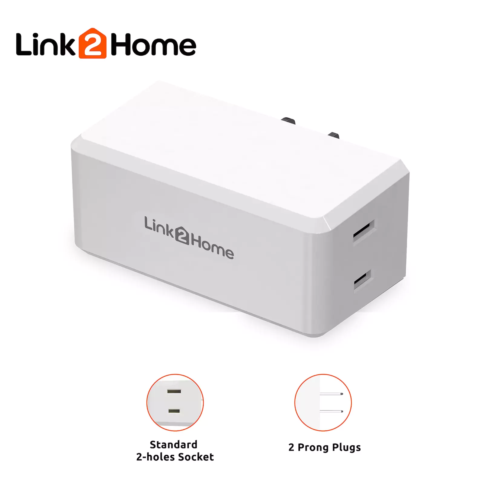 Link2Home - Wireless Remote Control Outlet Light Switch