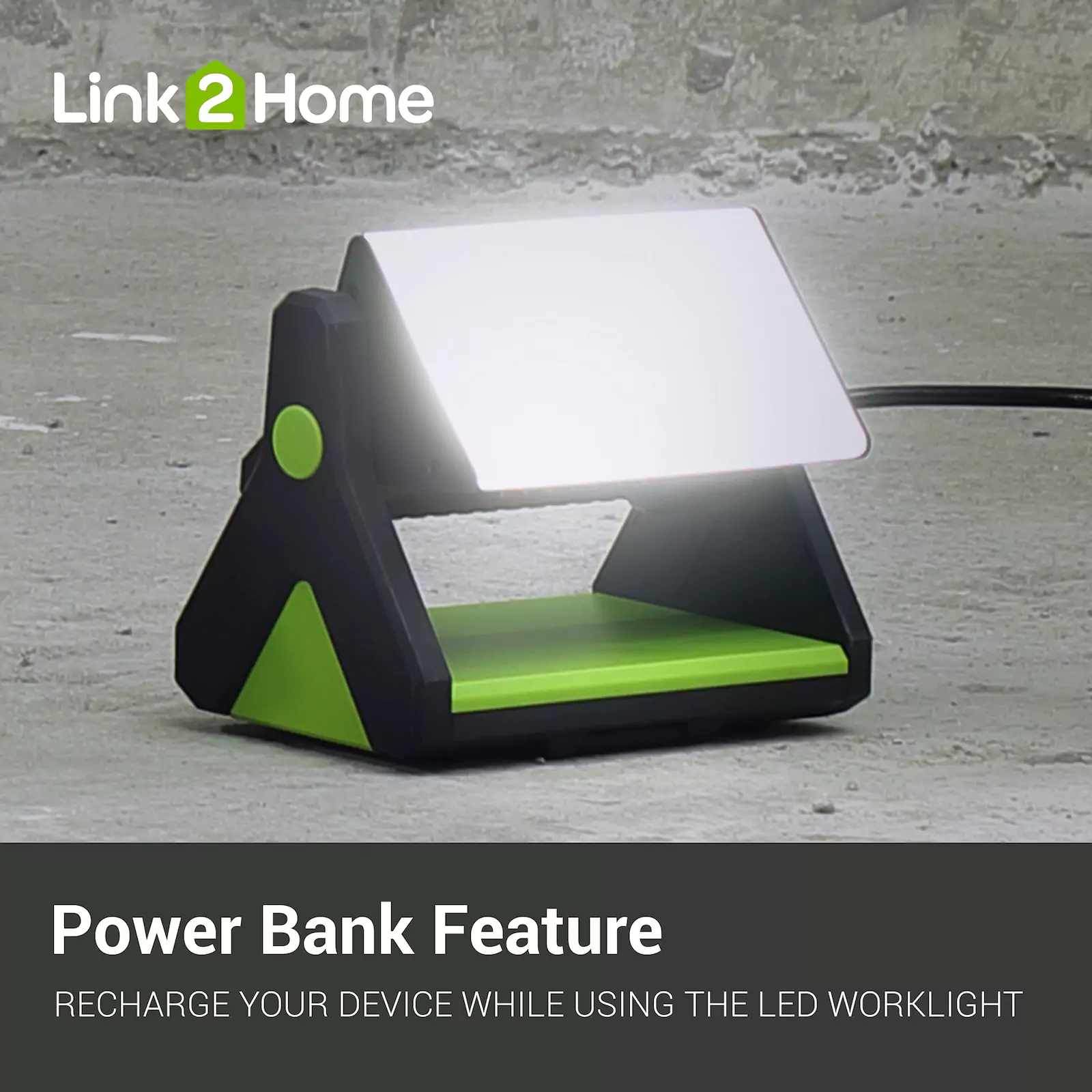 Link2Home - 30W LED Work Light with 6ft. Cord